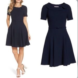 Gal Meets Glam Navy Thea Dress